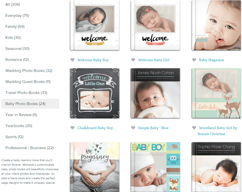 Baby Photo Books Mixbook