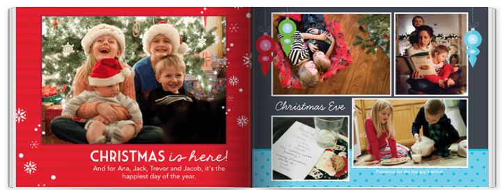 Kids in Christmas Photo Books