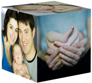 A Photo Cube by Shutterfly