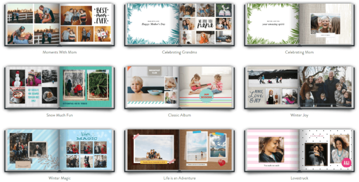 Themes for Mother's Day Photo Books