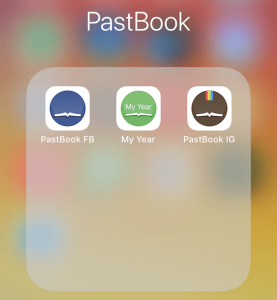 The Three PastBook iOS Apps