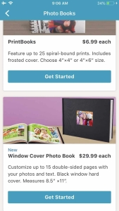 Walgreens Photo Books app